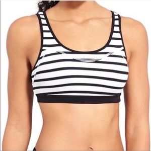 Athleta Striped Sports Bra